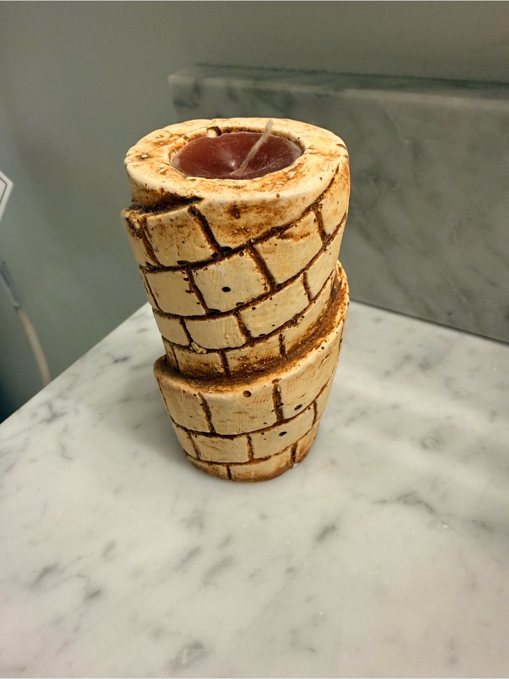 Candle carving souvenir from Jordan - Picture 3 of 4